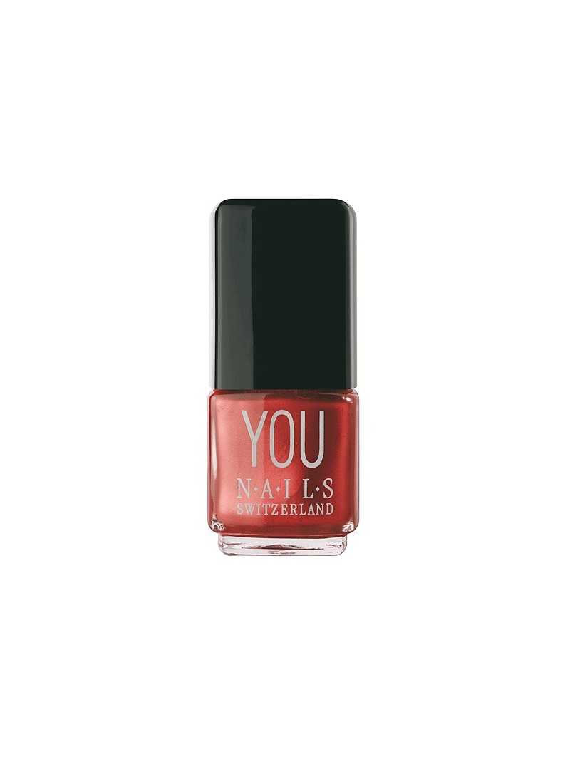 YOU Nails - Smalto No. 36 - Ruggine-Rosso Metallic-Metallizato