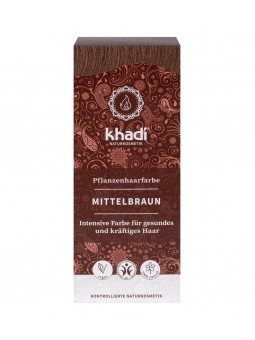 khadi Tinta Naturale per Capelli Castano Medio