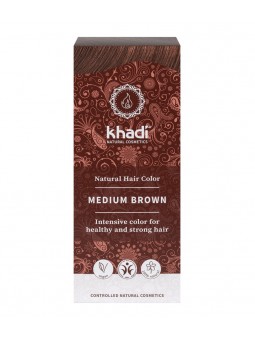 khadi Tinta Naturale per Capelli Castano Medio