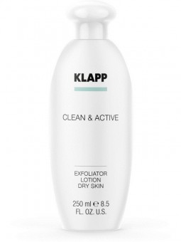 Klapp Clean & Active Exfoliator Lotion Dry Skin