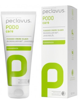 Peclavus PODO Care - Fussdeo Creme Silber