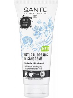 SANTE Natural Dreams Crème Douche Vanille Bio & Huile de Coco