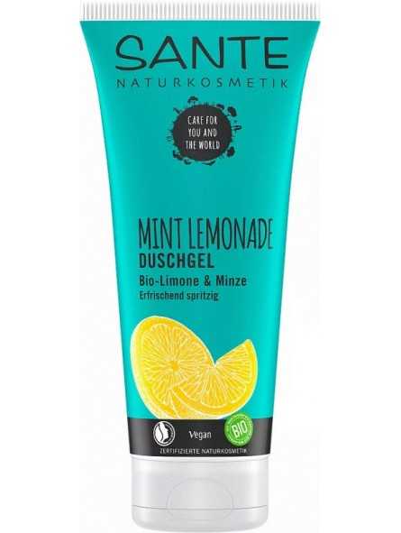 SANTE Duschgel Mint Lemonade - Bio-Limone & Minze