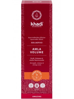 khadi Ayurvedic Elixir Shampoo Amla Volume