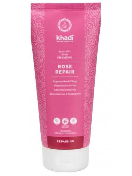 khadi Ayurvedisches Elixier Shampoo Rose Repair