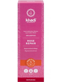 khadi Ayurvedisches Elixier Shampoo Rose Repair