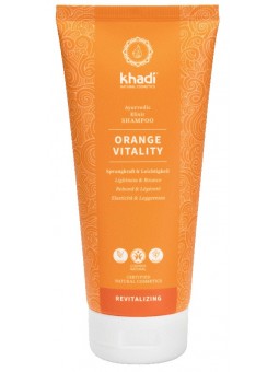 khadi Ayurvedisches Elixier Shampoo Orange Vitality