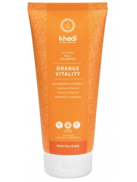 khadi Ayurvedisches Elixier Shampoo Orange Vitality