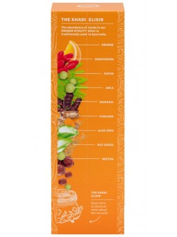 khadi Ayurvedic Elixir Shampoo Orange Vitality