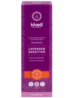 khadi Shampooing Élixir Ayurvédique Lavender Sensitive