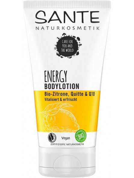 SANTE Energy Bodylotion Bio-Zitrone, Quitte & Q10