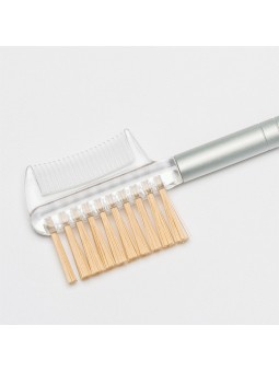 Barbara Hofmann Bamboo Eyebrow Brush with Comb