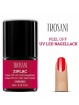 Peel Off UV-Nagellack - Fire Red Blutrot - 6ml