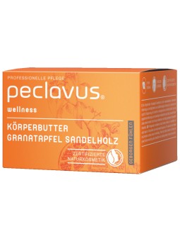 Peclavus Wellness Beurre pour le Corps Grenade Bois de Santal