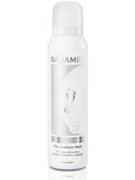 SanaMed Crème-Mousse pour Pieds Micro-Argent