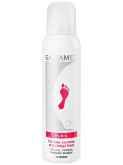 SanaMed Fuss-Creme-Schaum Rubin