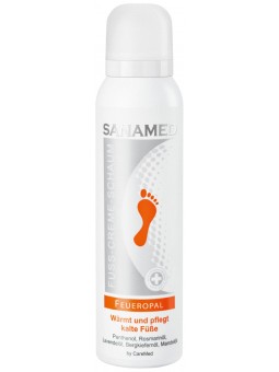 SanaMed Crème-Mousse pour Pieds Feueropal