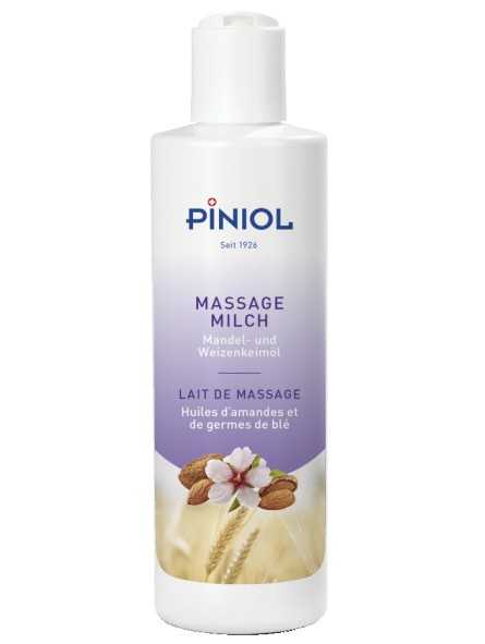 Piniol Massagemilch Mandel- und Weizenkeimöl