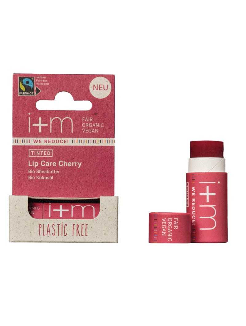 I+M We Reduce Tinted Lip Care Cherry