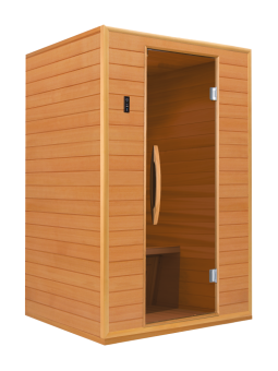 Sauna infrarouge cèdre rouge RG 130 - 2 places, 2 personnes