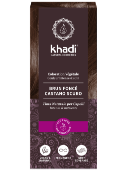 khadi Coloration Végétale Marron Foncé