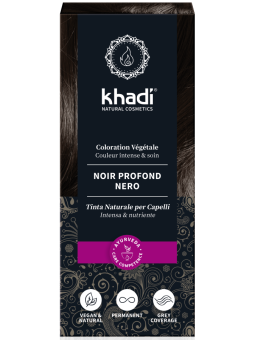 khadi Coloration Végétale Noir