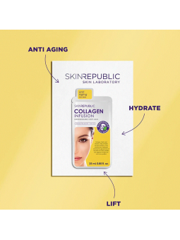 Skin Republic Face Mask Sheet Collagen Infusion