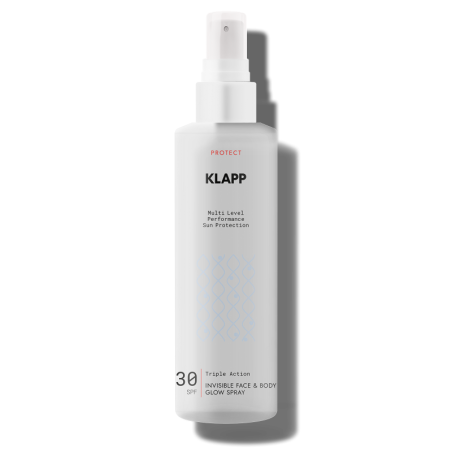 Klapp Sun Protection Triple Action Invisible Face & Body Glow Spray 30 SPF