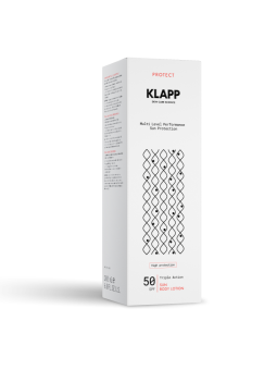 Klapp Multi Level Performance Sun Protection Triple Action Sun Body Lotion 50 SPF