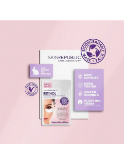 Skin Republic Bende Oculari in Idrogel di Retinolo