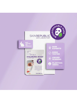 Skin Republic Hyaluronic Boost YouthFoil Gesichts-Tuchmaske