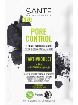 Sante Pore Control Maschera Detox Profondo