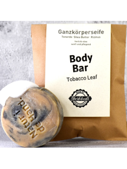 Solid Soap Tobacco Leaf Body Bar