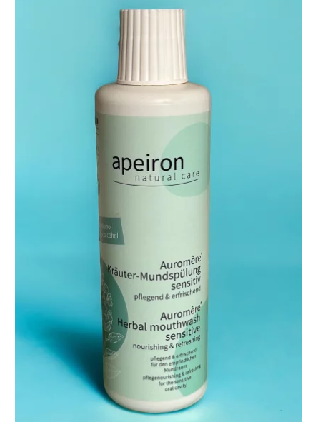 Apeiron Auromère Bain de Bouche Sensitiv aux Herbes